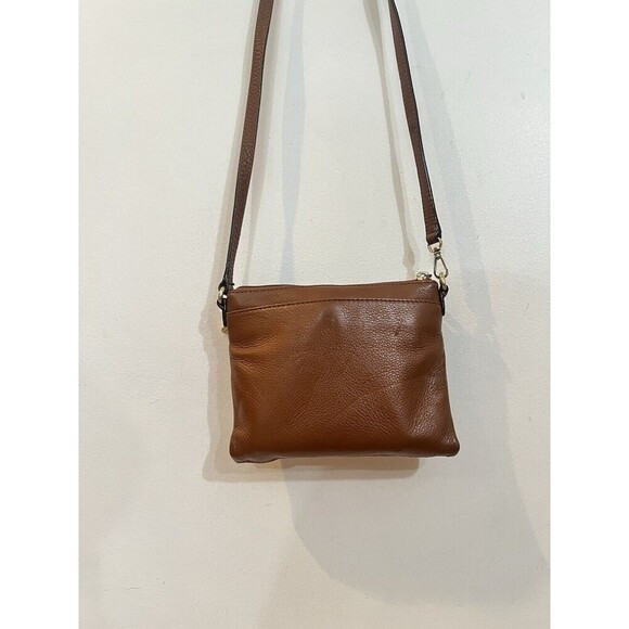 Bundle x Michael Kors Large Leather Camel Brown Tote Bag + Jet Set Crossbody Bag - Picture 13 of 15